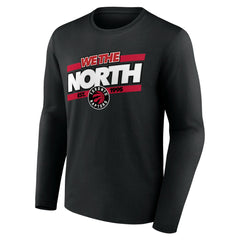 Toronto Raptors Tip-Off Long Sleeve T-Shirt New