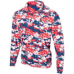 Los Angeles Angels Digital Camo Performance Quarter-Zip Pullover Jacket | MLB Discount
