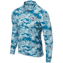 Toronto Blue Jays Digital Camo Performance Quarter-Zip Pullover Jacket | MLB Discount