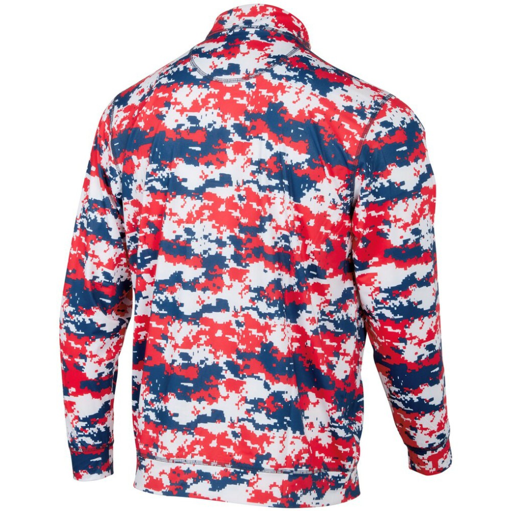 Washington Nationals Digital Camo Performance Quarter-Zip Pullover Jacket | MLB On Sale