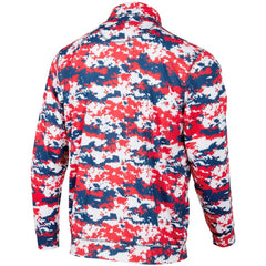 Texas Rangers Digital Camo Performance Quarter-Zip Pullover Jacket | MLB For sale