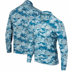 Kansas City Royals Digital Camo Performance Quarter-Zip Pullover Jacket | MLB New