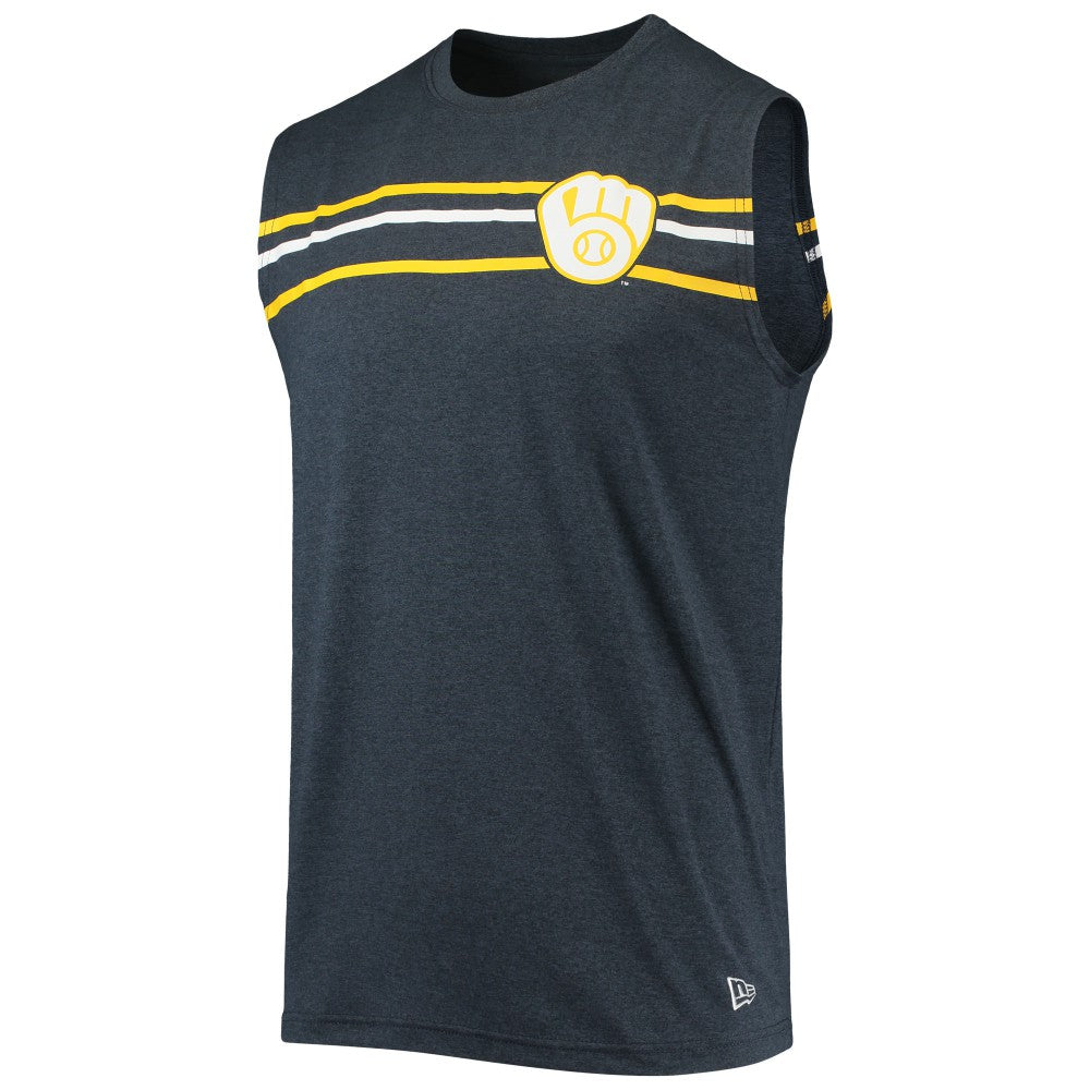 Milwaukee Brewers New Era Muscle Tank Top | MLB Near me