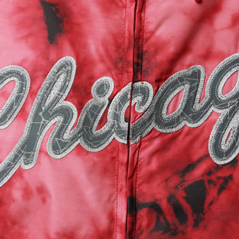 Chicago Bulls Women's Galaxy Sublimated Windbreaker Pullover Full-Zip Hoodie sale On Sale