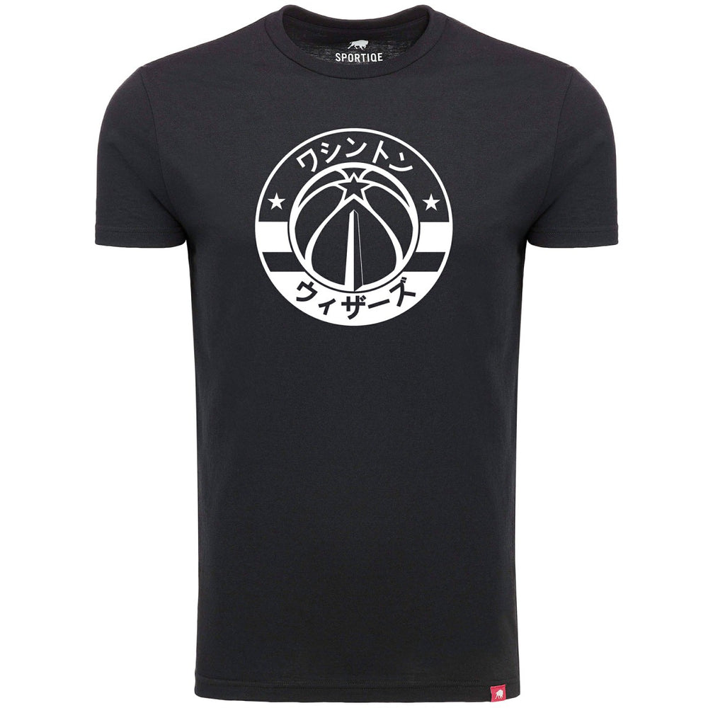Washington Wizards Sportiqe Japanese Language Comfy Tri-Blend T-Shirt Outlet