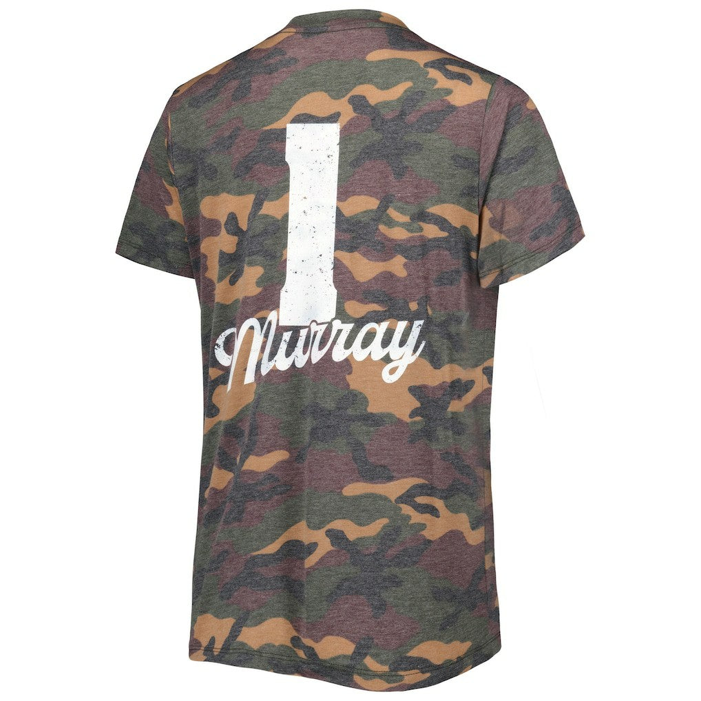 Arizona Cardinals  Kyler Murray  Majestic Threads Women's Name & Number V-Neck Tri-Blend T-Shirt