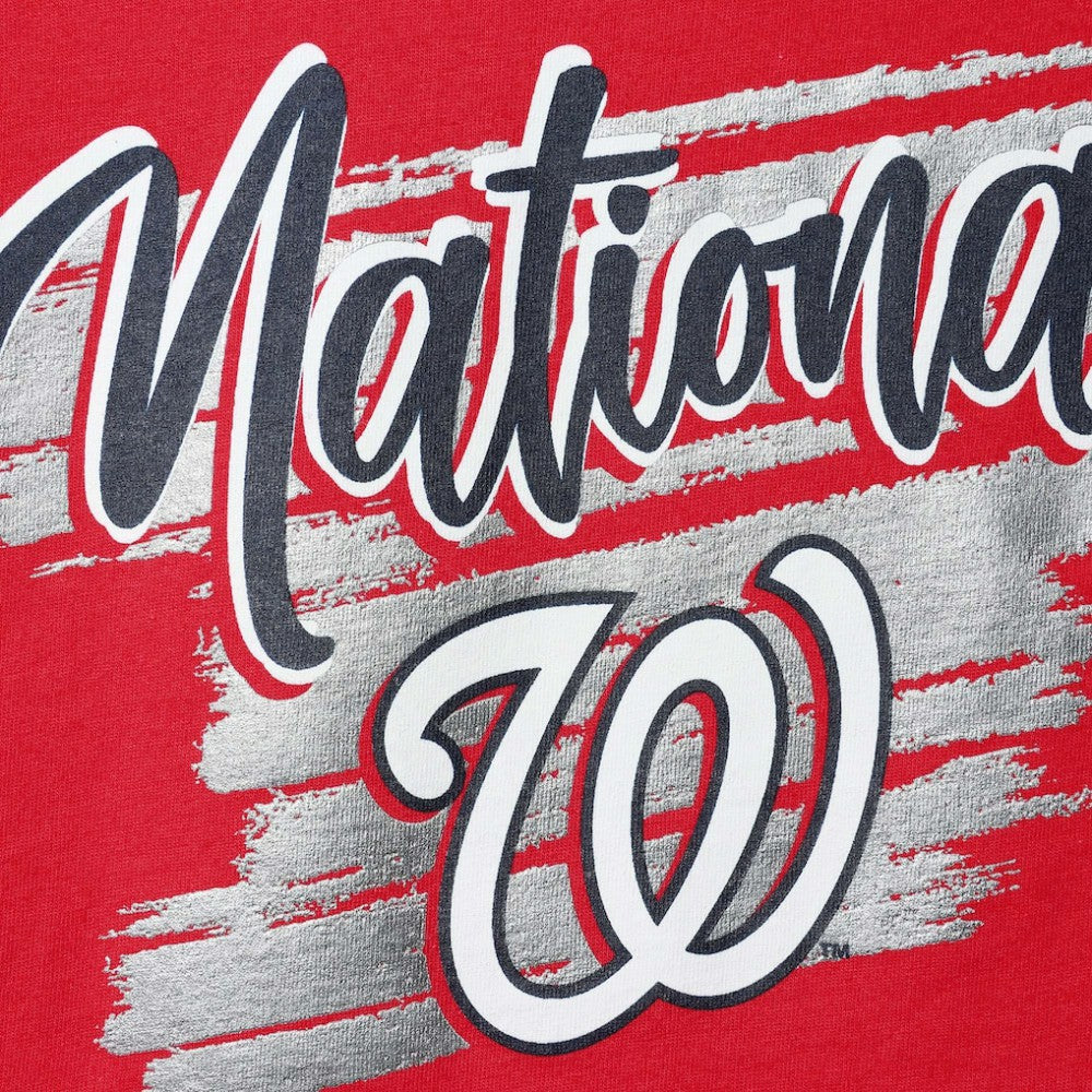 Washington Nationals Girls Youth Dream Scoop-Neck T-Shirt | MLB New