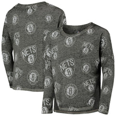 Brooklyn Nets Girls Youth Back in Action Long Sleeve T-Shirt Discount