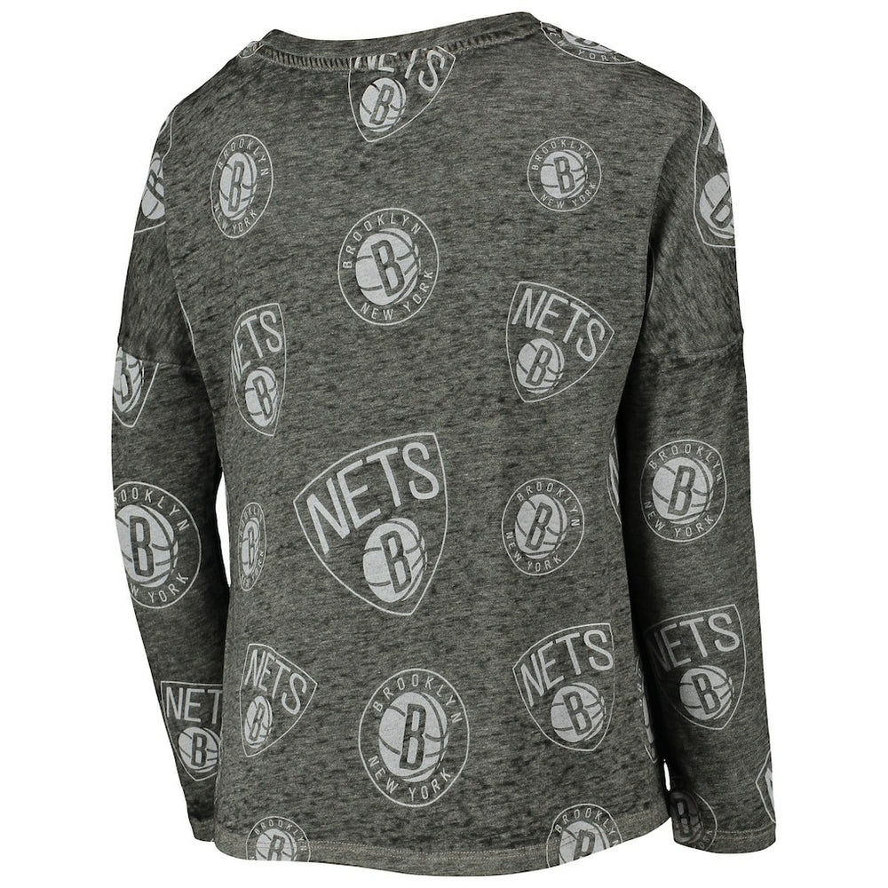 Brooklyn Nets Girls Youth Back in Action Long Sleeve T-Shirt Discount