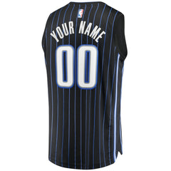Orlando Magic Youth Fast Break Replica Custom Jersey Black On Sale