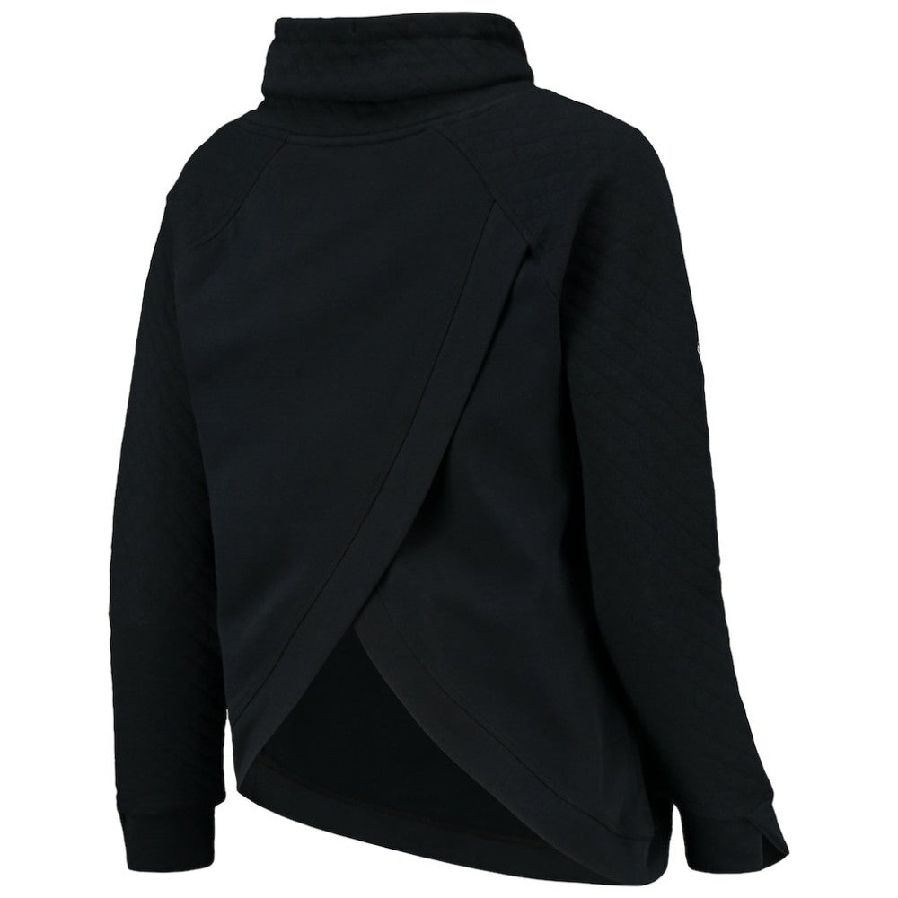 Chicago Cubs Levelwear Women's Vega Funnel Neck Raglan Pullover Sweatshirt | MLB On Sale