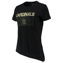 St. Louis Cardinals Levelwear Women's Birch Delta Asymmetrical T-Shirt | MLB Shop