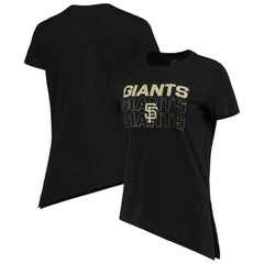 San Francisco Giants Levelwear Women's Birch Delta Asymmetrical T-Shirt | MLB New
