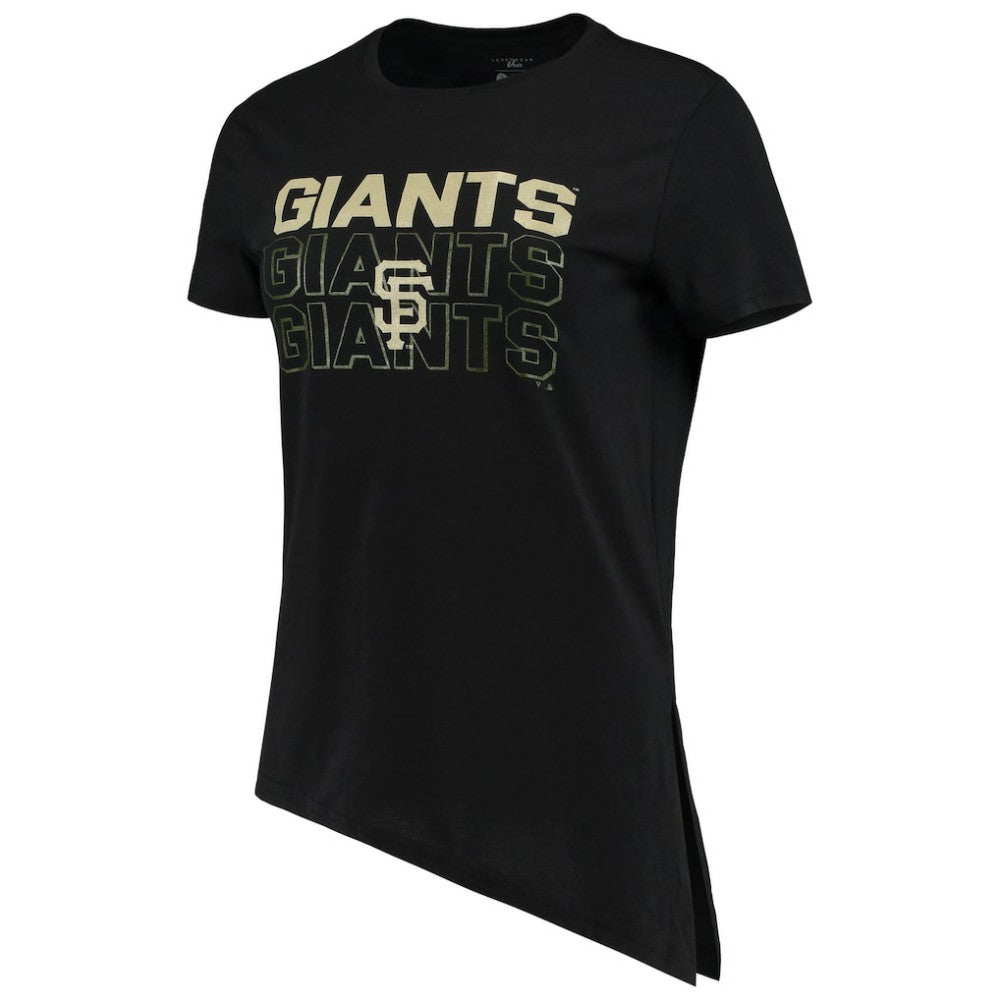 San Francisco Giants Levelwear Women's Birch Delta Asymmetrical T-Shirt | MLB New