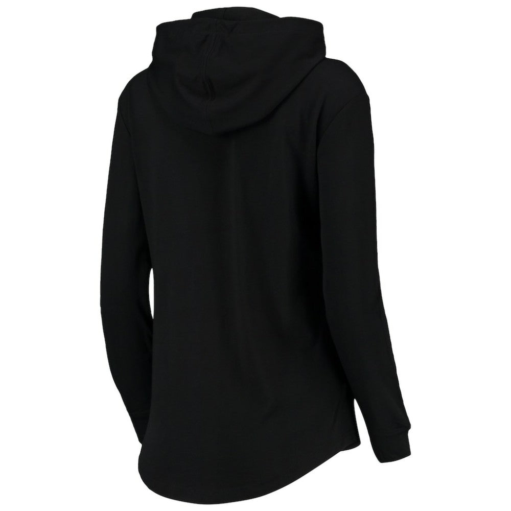 Washington Nationals Levelwear Women's Vivid Scuba Neck Pullover Hoodie | MLB On Sale