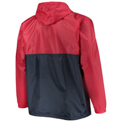 Washington Capitals Big & Tall Anorak Half-Zip Pullover Hoodie Sale
