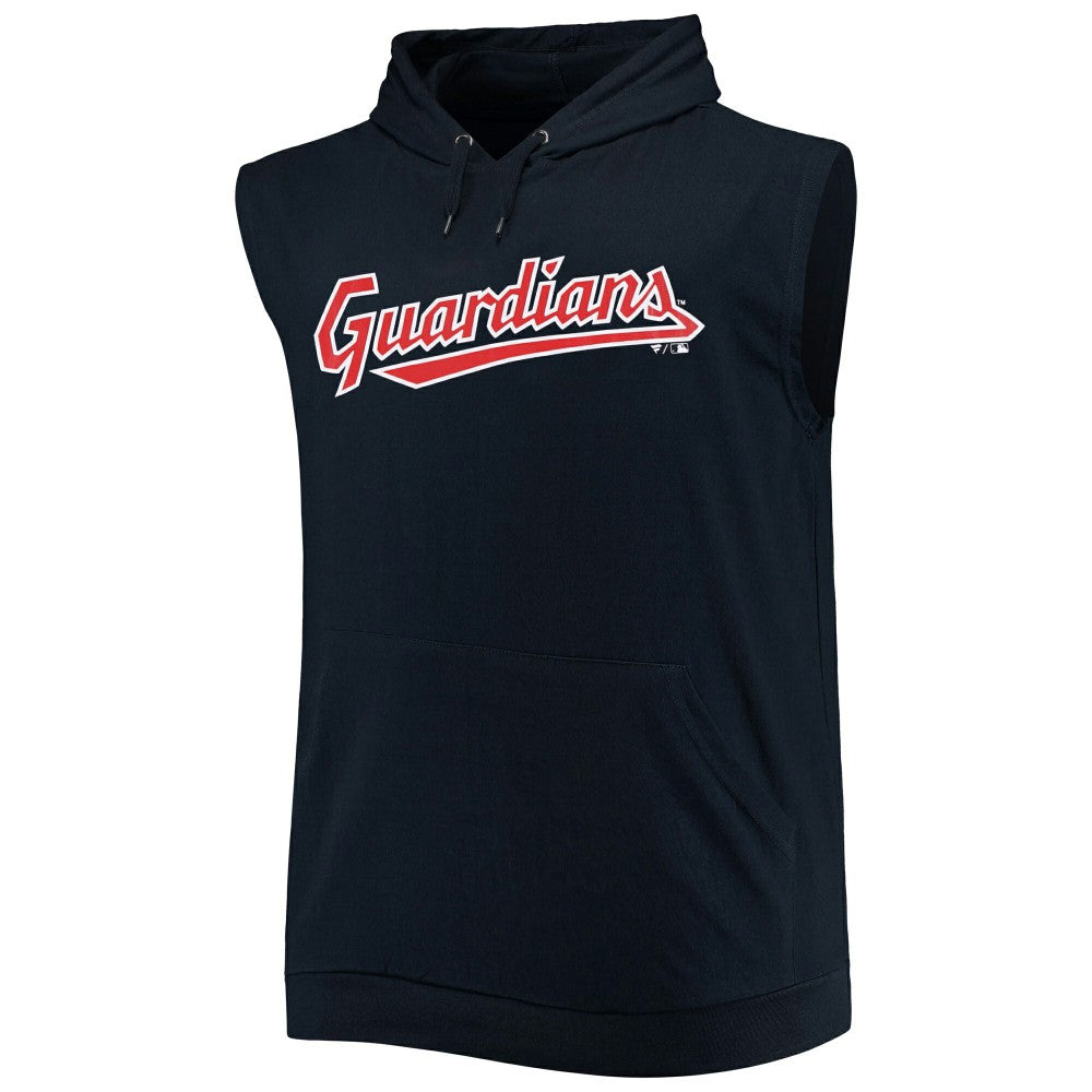 Cleveland Guardians Jersey Muscle Sleeveless Pullover Hoodie | MLB Shop