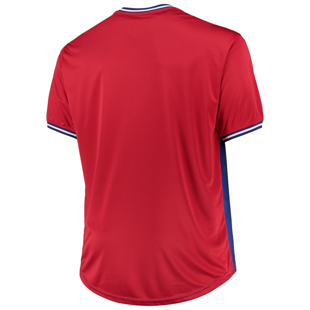 Chicago Cubs Solid V-Neck T-Shirt | MLB US