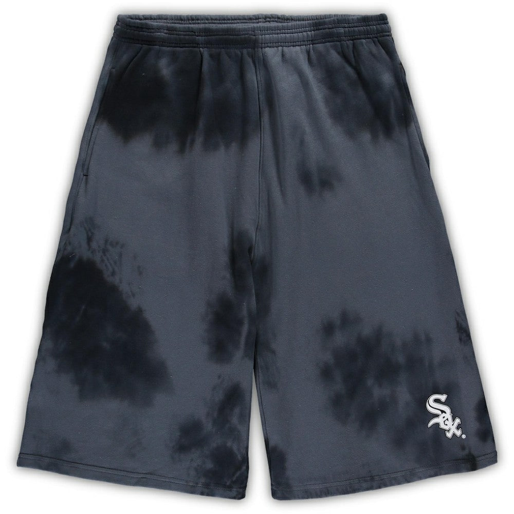 Chicago White Sox Big & Tall Tye Dye Fleece Shorts | MLB New