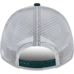 Athletics New Era Logo Patch 9FORTY Trucker Snapback Hat | MLB On Sale