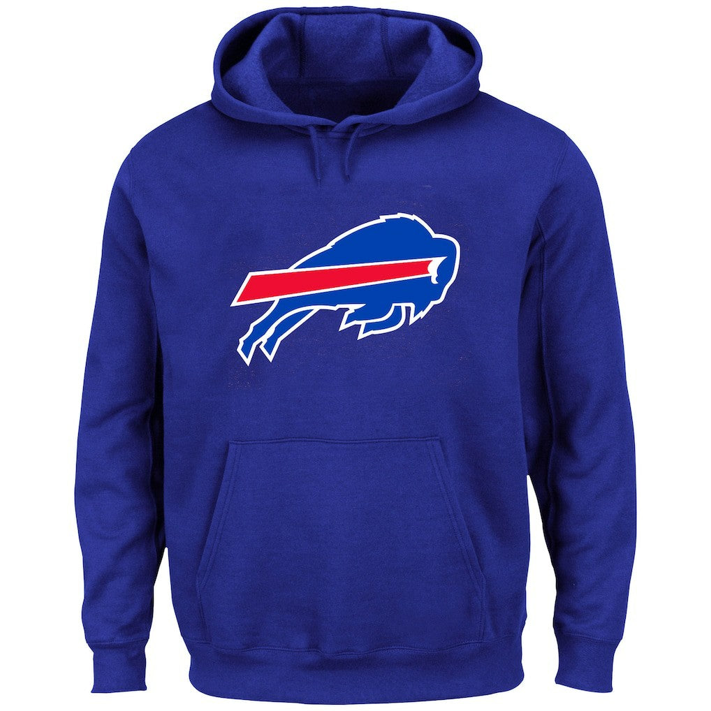 Buffalo Bills Fanatics Josh Allen  Big & Tall Fleece Name & Number Pullover Hoodie