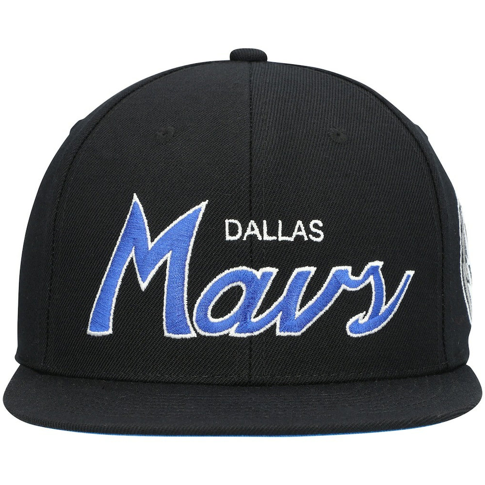 Dallas Mavericks Hardwood Classics Script 2.0 Snapback Hat sale On Sale