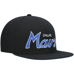 Dallas Mavericks Hardwood Classics Script 2.0 Snapback Hat sale On Sale