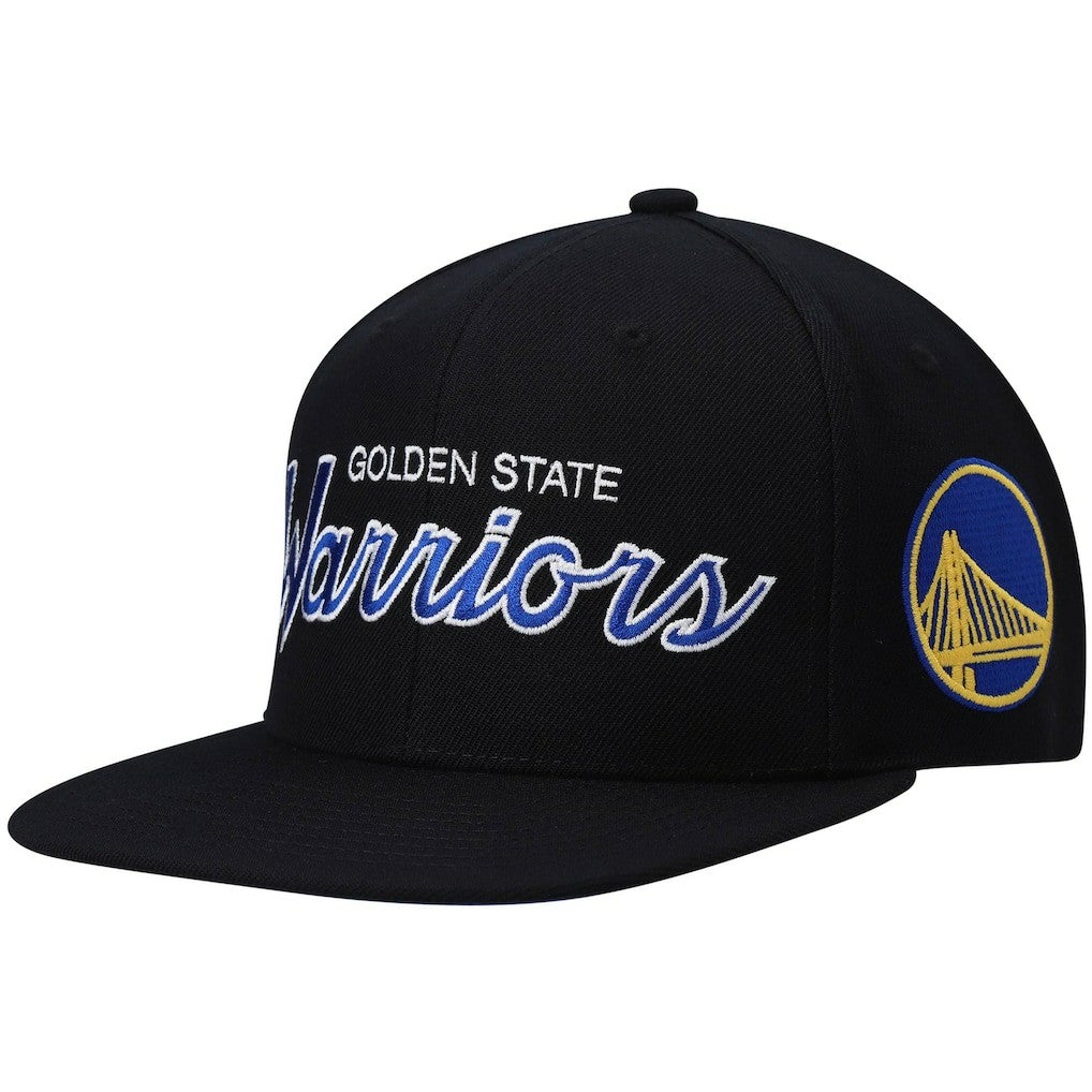 Golden State Warriors Hardwood Classics Script 2.0 Snapback Hat sale For Sale