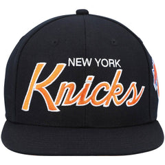 New York Knicks Hardwood Classics Script 2.0 Snapback Hat New