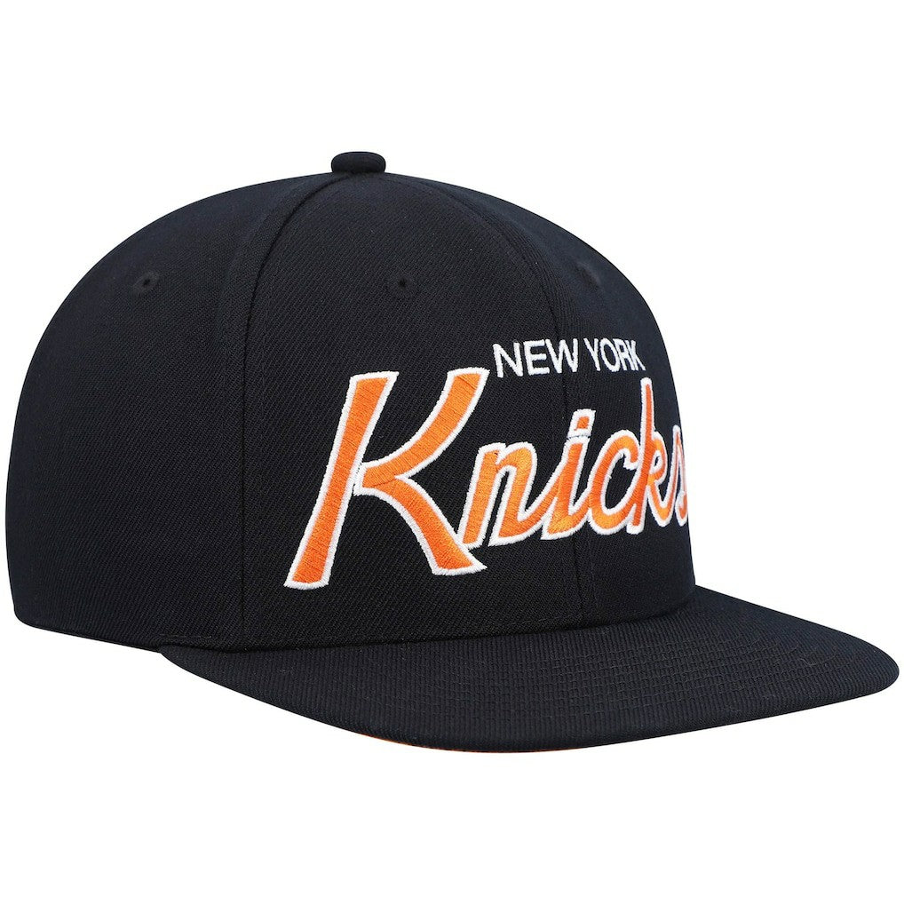 New York Knicks Hardwood Classics Script 2.0 Snapback Hat New