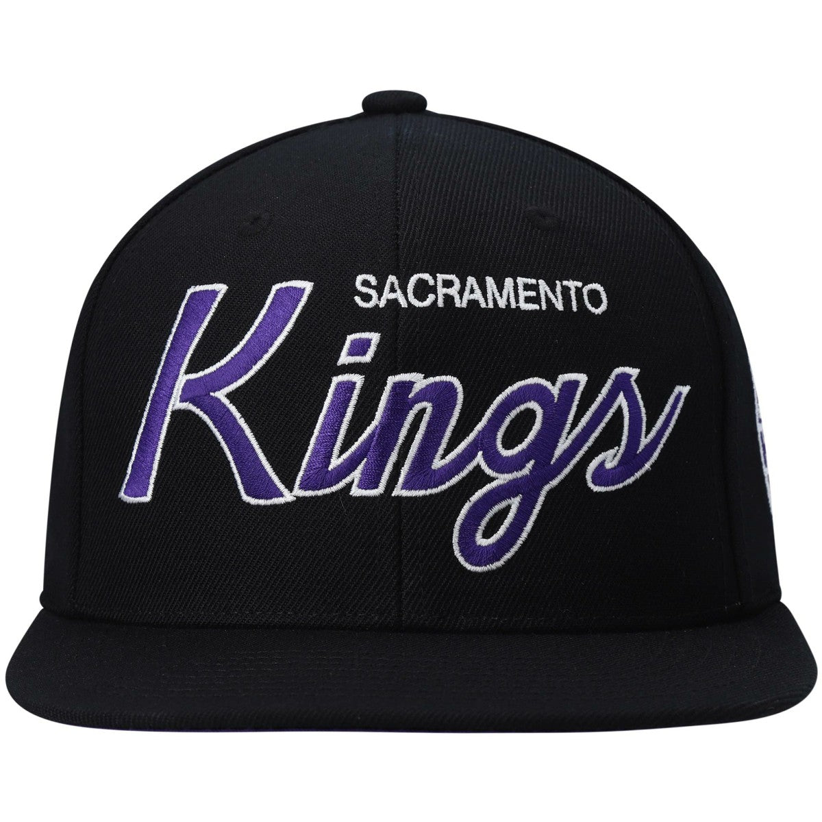 Sacramento Kings Hardwood Classics Script 2.0 Snapback Hat New