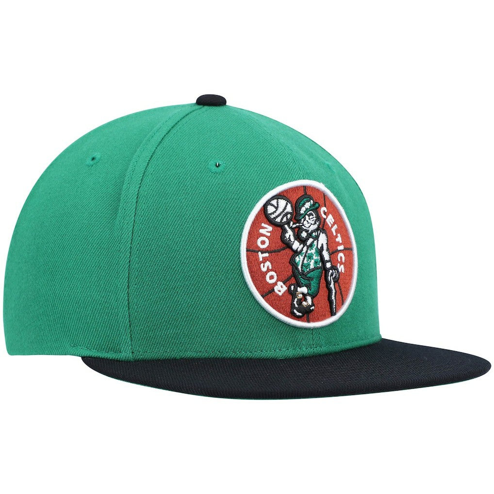 Boston Celtics Hardwood Classics Team Two-Tone 2.0 Snapback Hat Discount