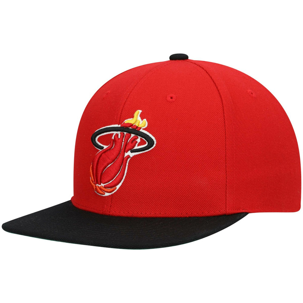 Miami Heat Hardwood Classics Team Two-Tone 2.0 Snapback Hat Outlet