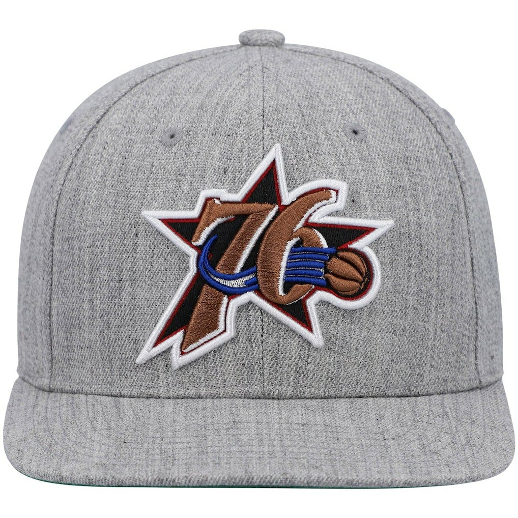 Philadelphia 76ers Hardwood Classics Team 2.0 Snapback Hat For Sale