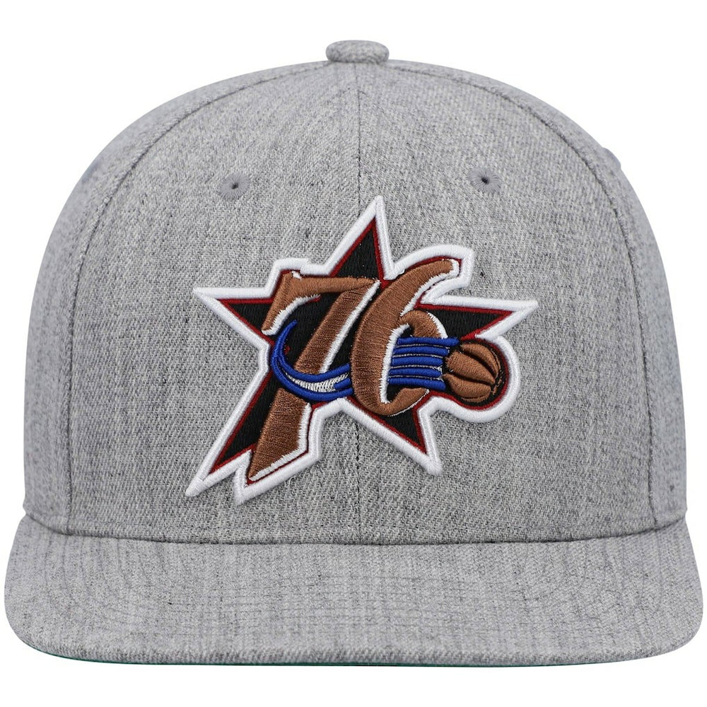 Philadelphia 76ers Hardwood Classics Team 2.0 Snapback Hat For Sale