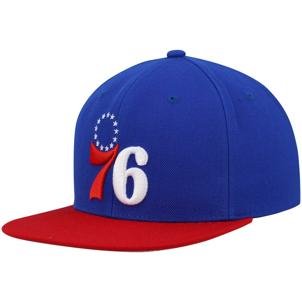 Philadelphia 76ers Team Two-Tone 2.0 Snapback Hat On Sale