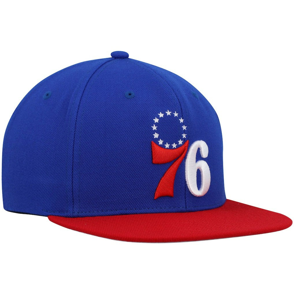 Philadelphia 76ers Team Two-Tone 2.0 Snapback Hat On Sale