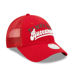 Tampa Bay Buccaneers New Era Women's Team Trucker 9FORTY Snapback Hat