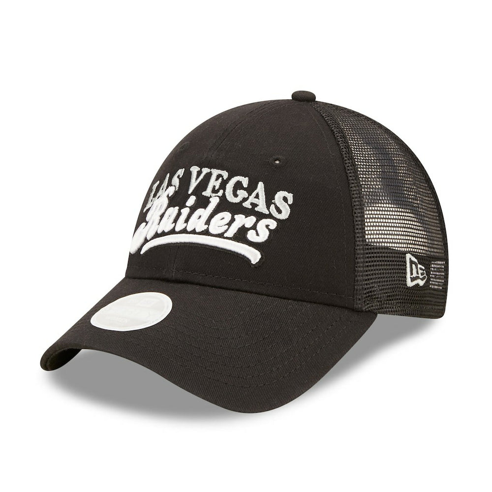 Las Vegas Raiders New Era Women's Team Trucker 9FORTY Snapback Hat