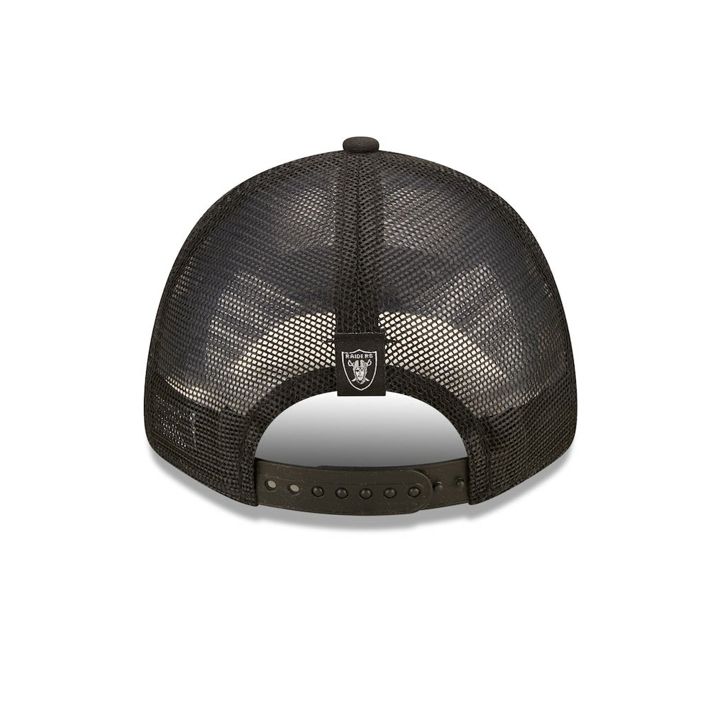 Las Vegas Raiders New Era Women's Team Trucker 9FORTY Snapback Hat