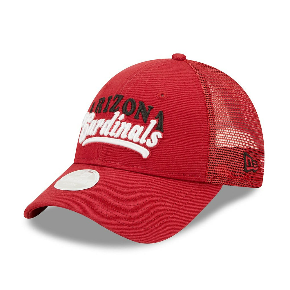 Arizona Cardinals New Era Women's Team Trucker 9FORTY Snapback Hat