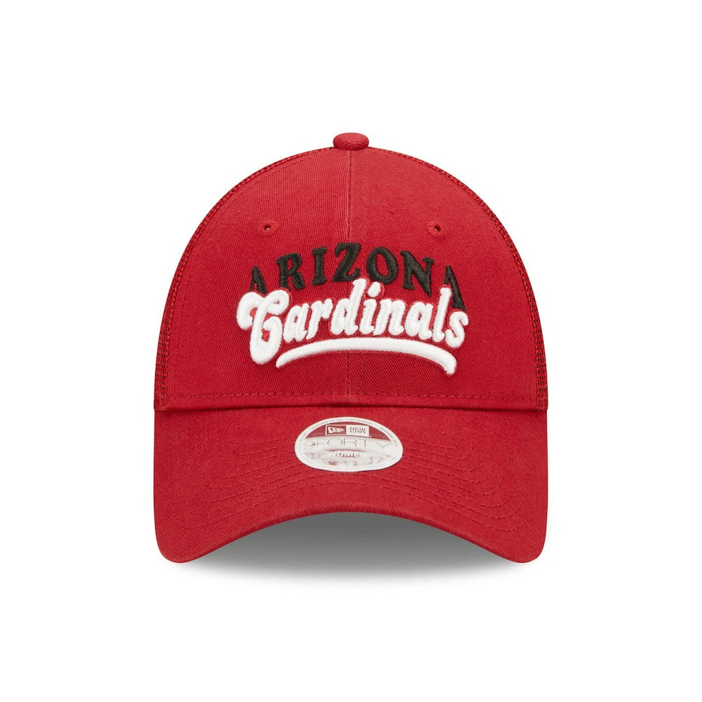 Arizona Cardinals New Era Women's Team Trucker 9FORTY Snapback Hat
