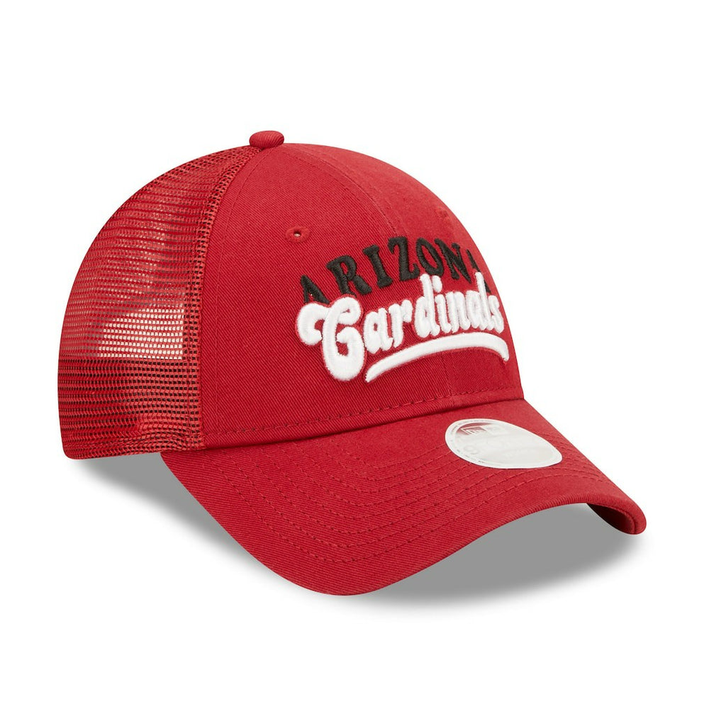 Arizona Cardinals New Era Women's Team Trucker 9FORTY Snapback Hat