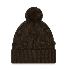 Cleveland Browns New Era Women's Toasty Cuffed Knit Hat with Pom