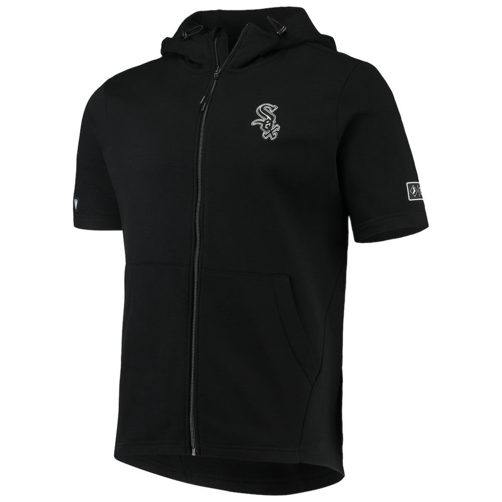 Chicago White Sox Levelwear Recruit Short Sleeve Full-Zip Hoodie Jacket | MLB Outlet