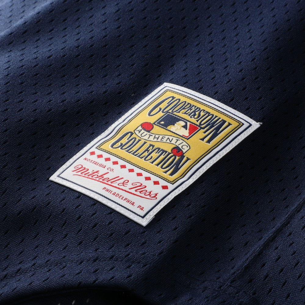 Rickey Henderson New York Yankees Mitchell & Ness Cooperstown Collection Mesh Batting Practice Button-Up Jersey | MLB New