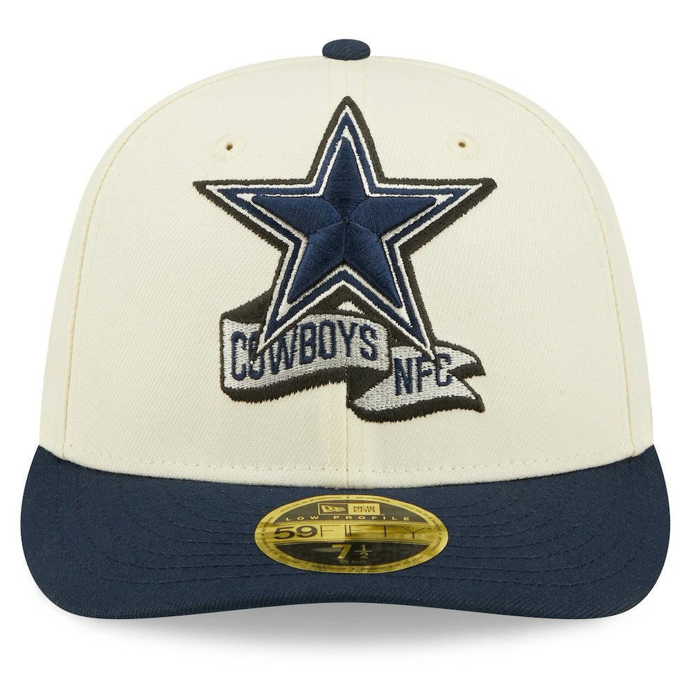 Dallas Cowboys New Era 2022 Sideline Low Profile 59FIFTY Fitted Hat