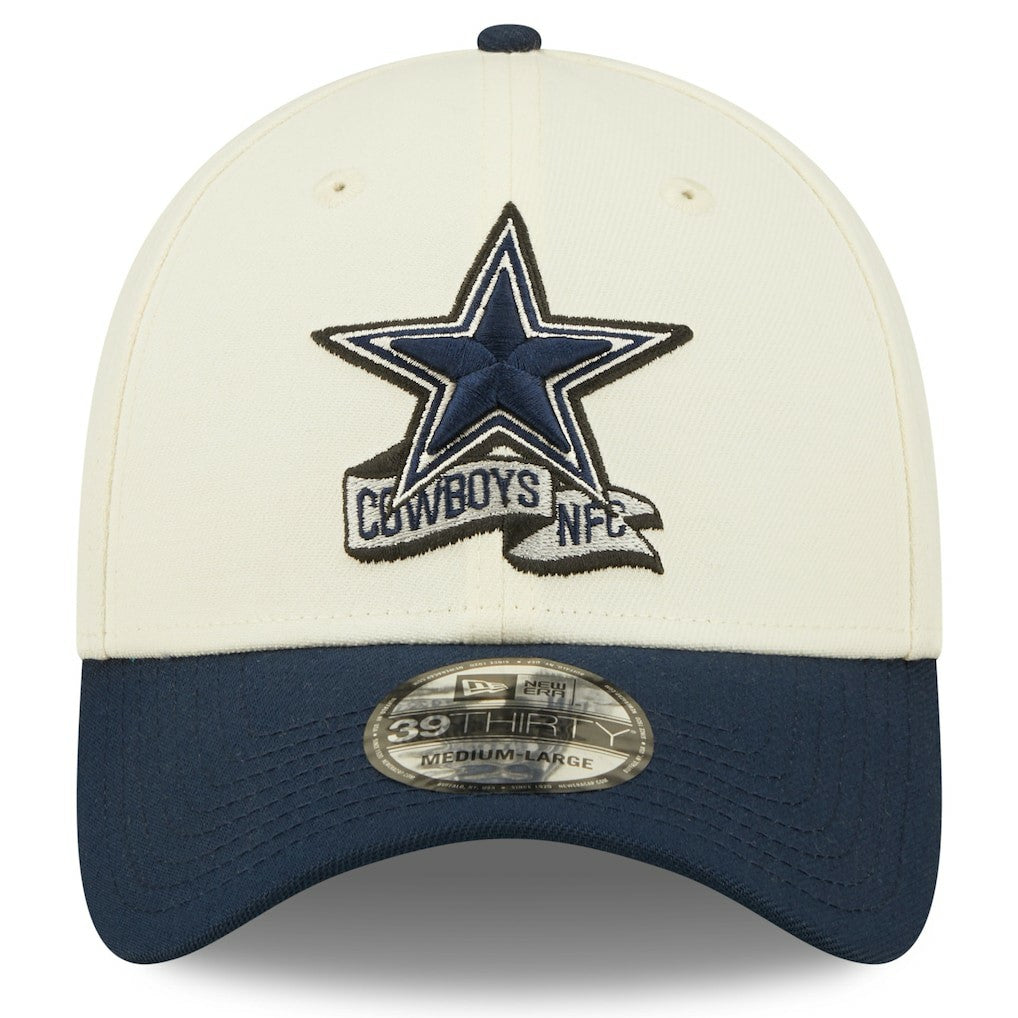 Dallas Cowboys New Era 2022 Sideline 39THIRTY 2-Tone Flex Hat