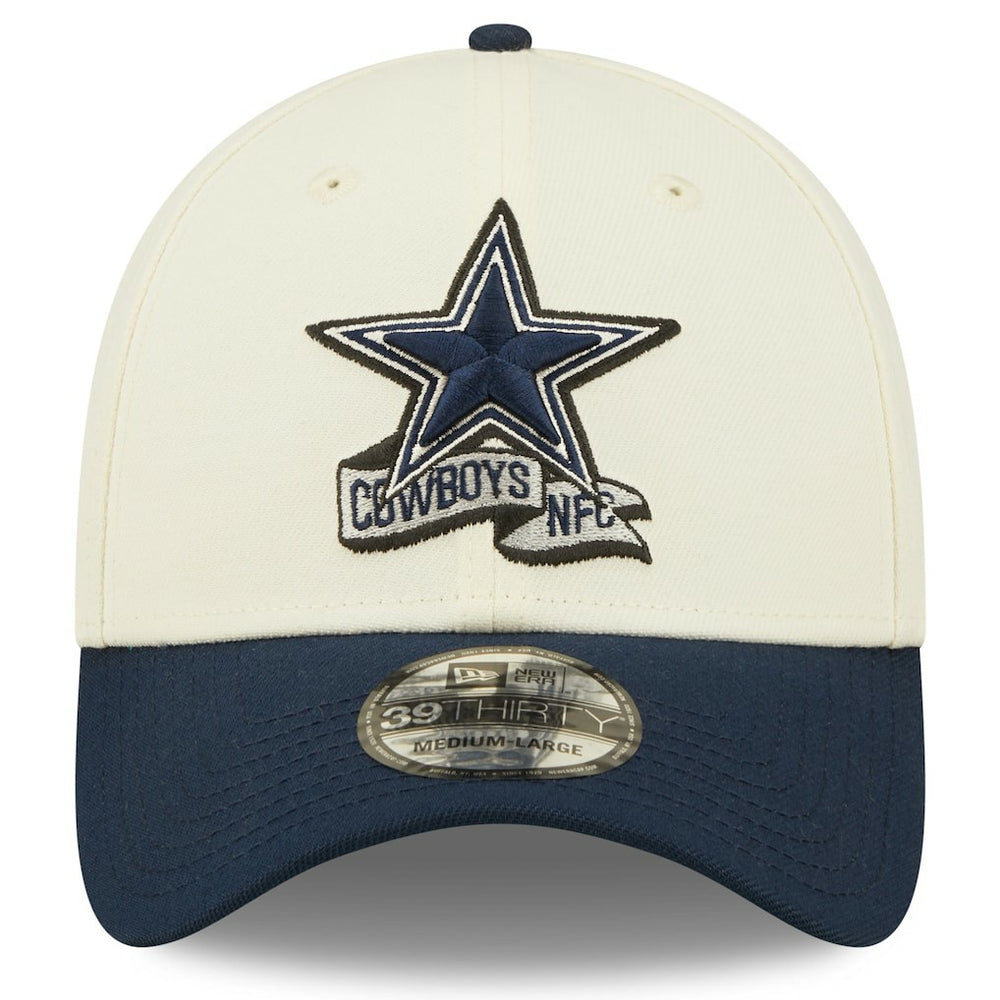Dallas Cowboys New Era 2022 Sideline 39THIRTY 2-Tone Flex Hat