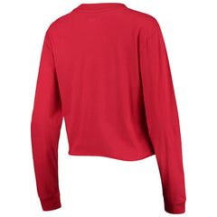 Washington Nationals New Era Women's Baby Jersey Cropped Long Sleeve T-Shirt | MLB Online